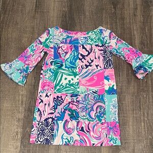 Lilly Pulitzer patch to match XS (2/3) Patterned Dress